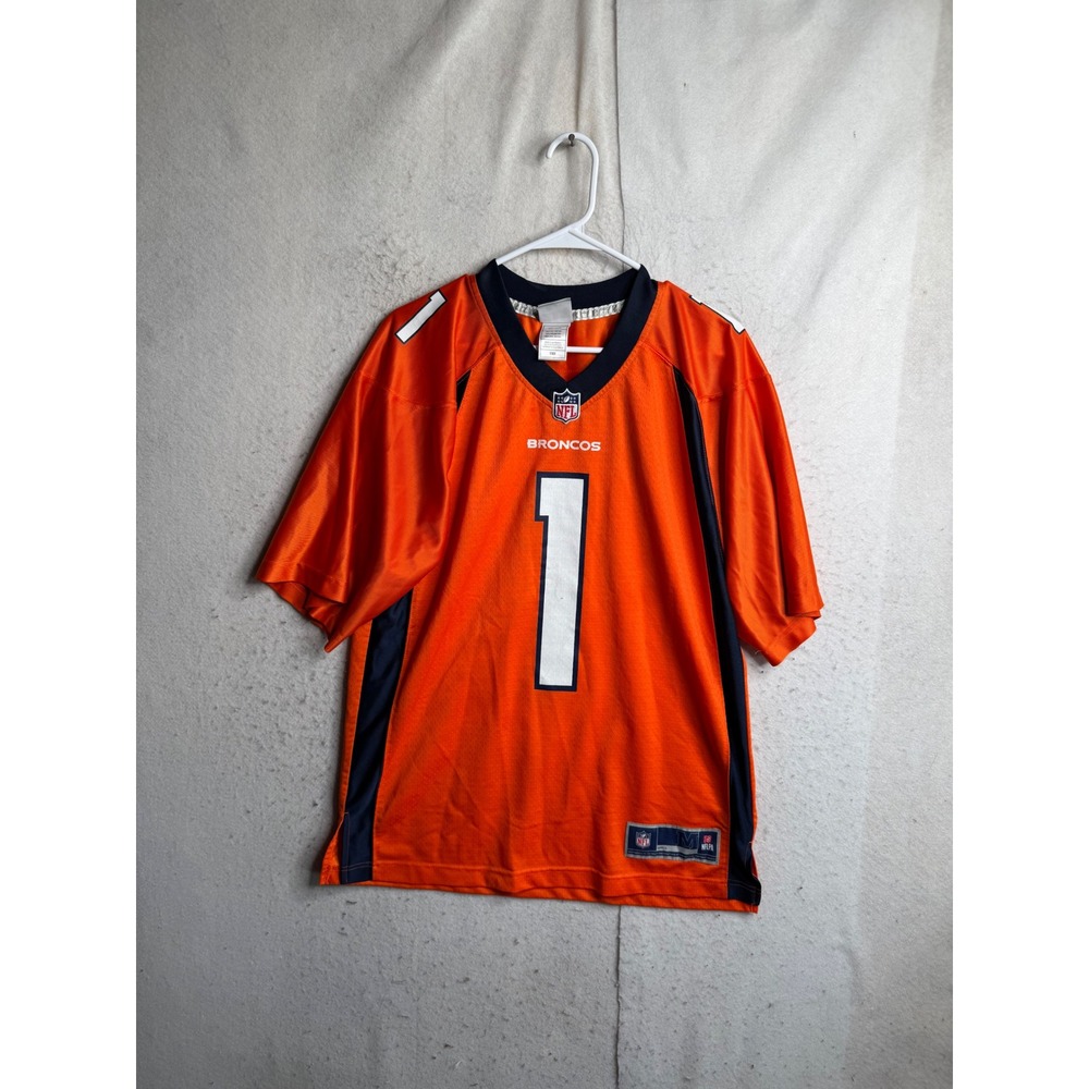 NFL Pro Line Denver Broncos King 1 Jersey Orange Navy Blue Mens Medium